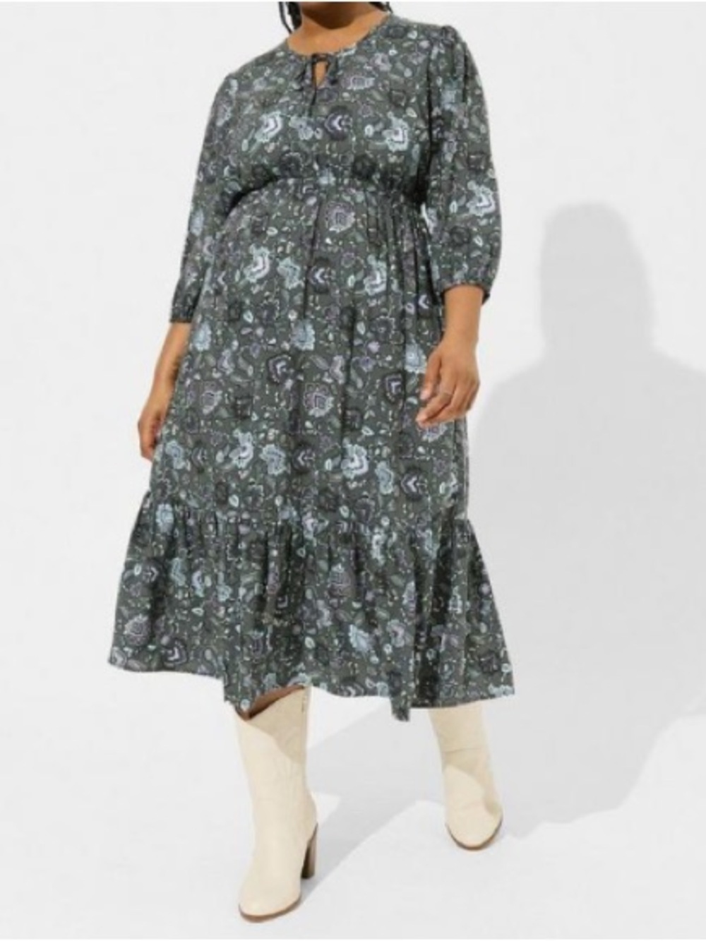 TORRID Midi Dress - Picture 2 of 8